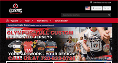 Desktop Screenshot of olympusglobalsports.com
